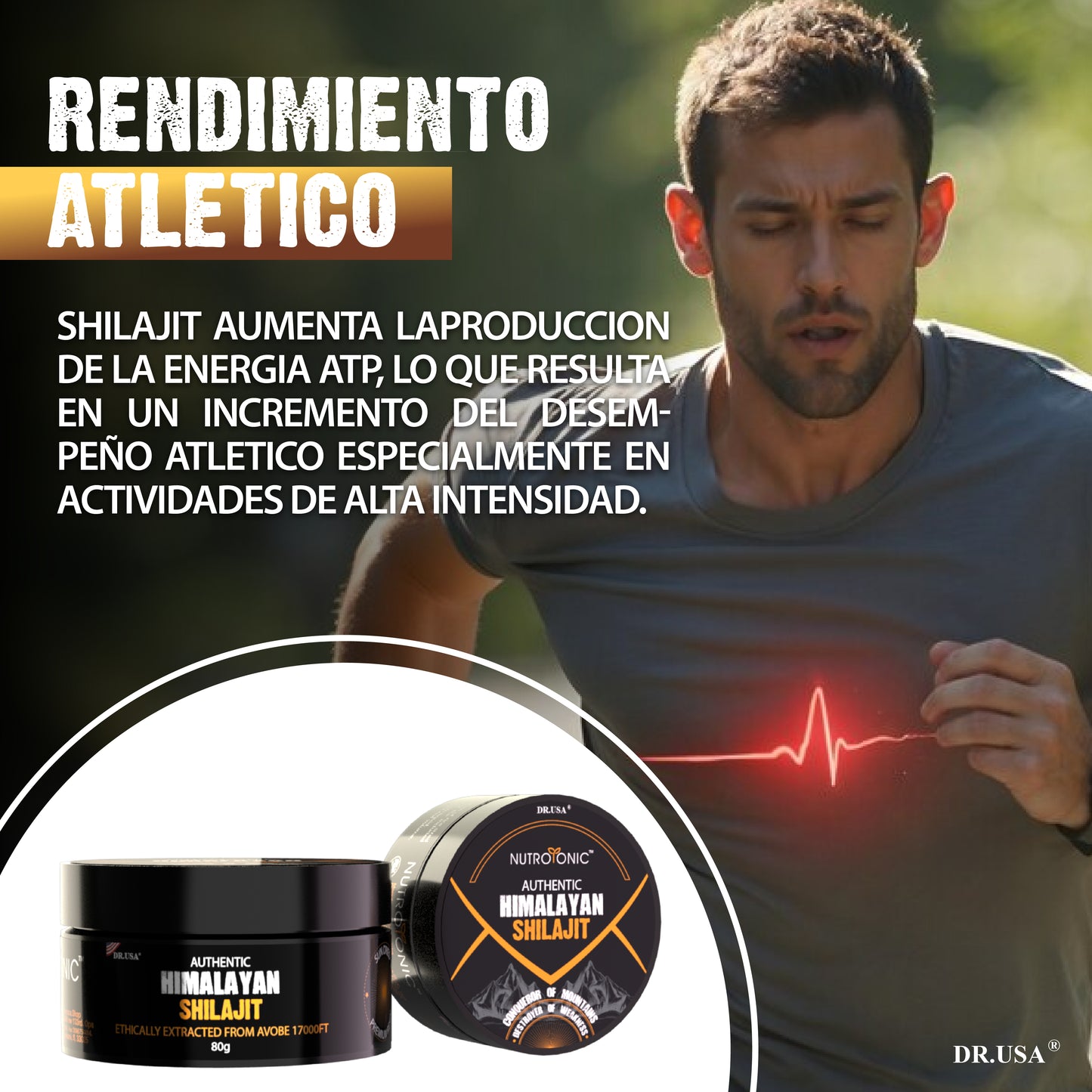 Shilajit Natural Pro original – energía real para tu día a día.