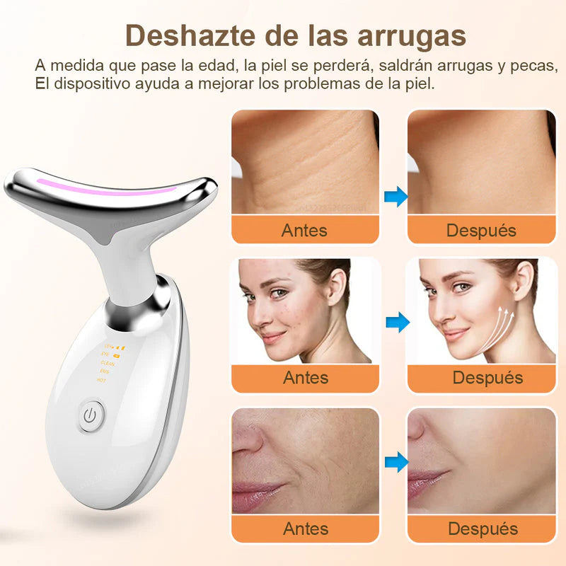 Masajeador Facial - Rejuvenece tu rostro con tecnología LED