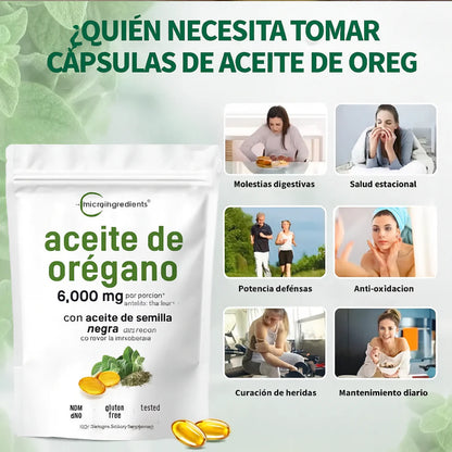 Aceite de Orégano 🌱 Bienestar Real